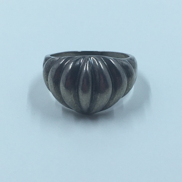 .925 Vintage sterling silver ring - Picture 4 of 13